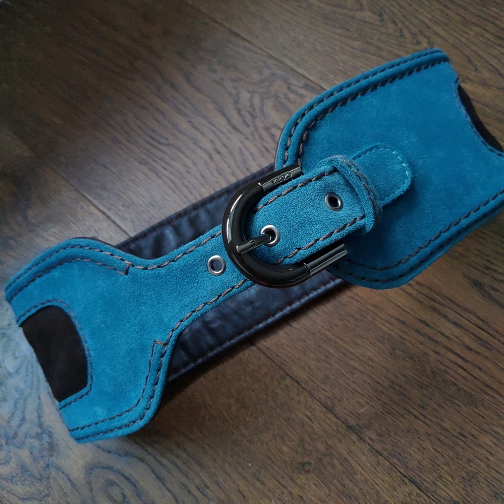 Kenzo Leather High-Waisted Belt